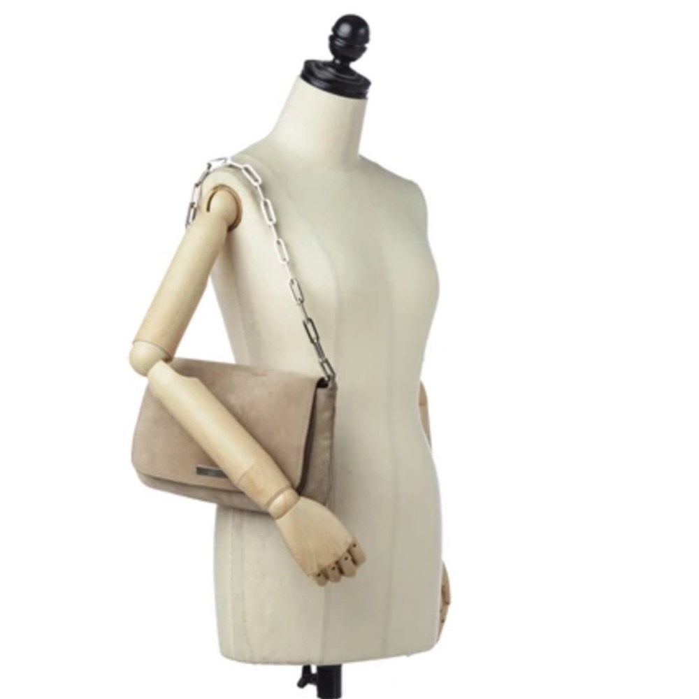 Gucci Suede Flap Front Shoulder Bag with Dustbag! - Picture 2 of 14